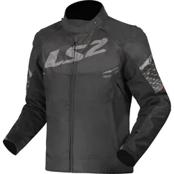LS2 Apex Jacke Schwarz / Grau Herren Gr.3xl