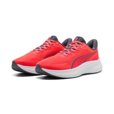 Laufschuh PUMA "POUNCE LITE 2", Damen, Gr. 45, Textil, rot (ultra rot, inky depths), Schuhe Laufschuh, Leichte PUMALite-Dämpfung & zuverlässiger Komfort für jeden Tag