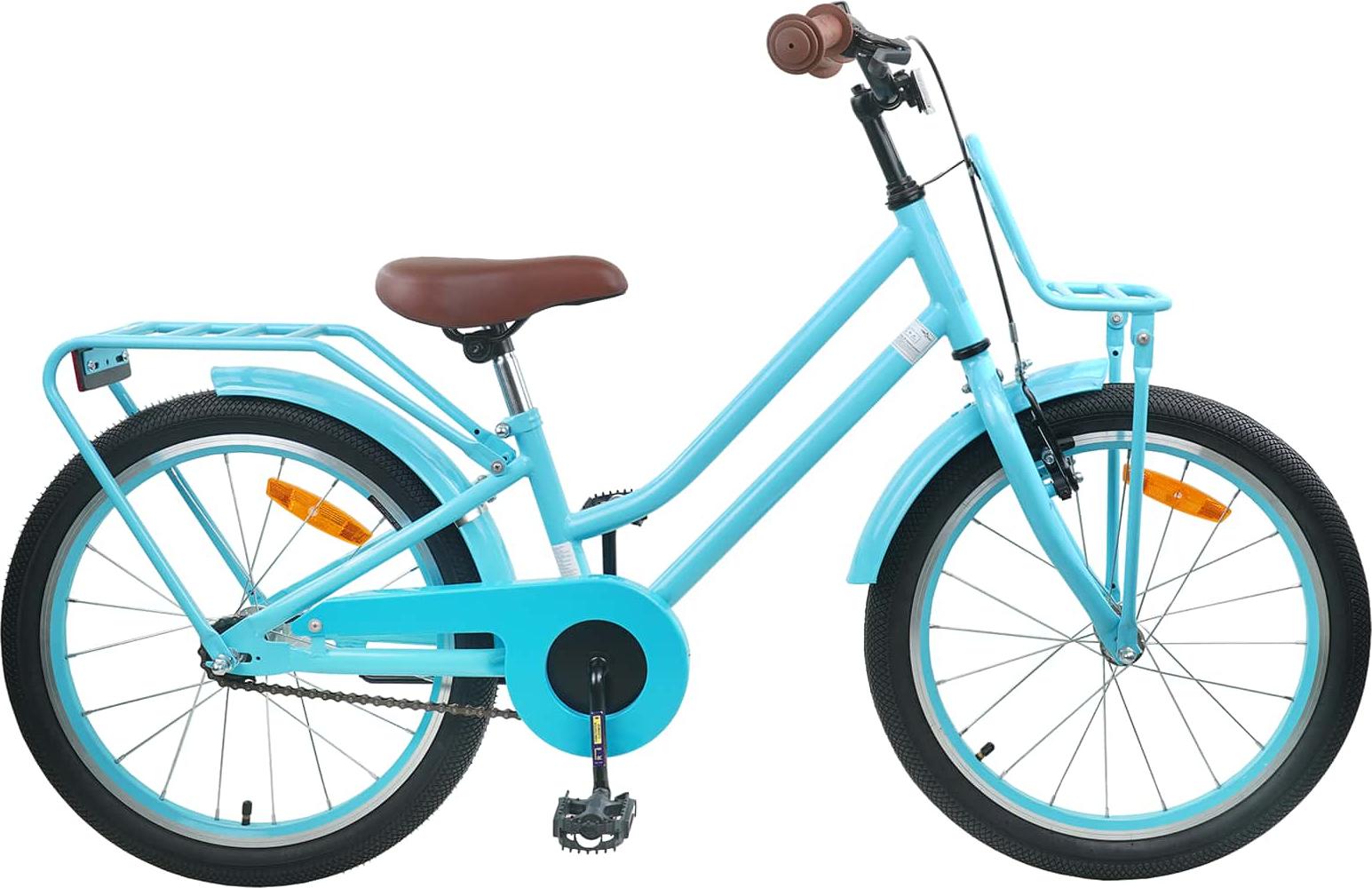 Kinderfahrrad 22 Zoll für 7-12 Jahre alt Himmelblau