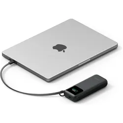 Belkin UltraCharge Smart Display PB 11.000mAh 60W schw.BPB041hqBK (11000 mAh, 60 W, 74 Wh), Powerbank, Schwarz