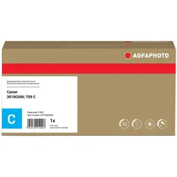 Agfaphoto, Toner, Kompatible Tonerkartusche, Cyan, Ersatz für Canon 3019C006, T09 C, 5900 Seiten