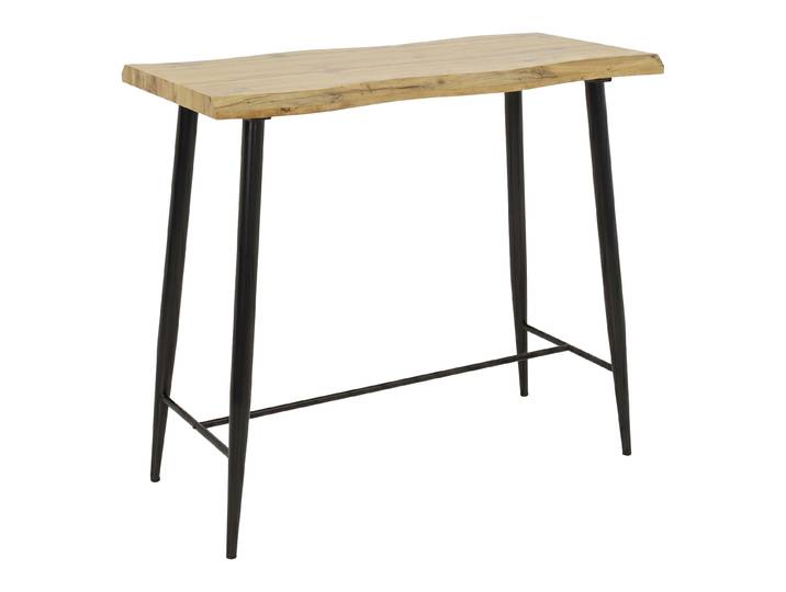 Tchibo - Hela Bartisch mit Baumkante »Gabi I« - 120x60x108cm - schwarz -