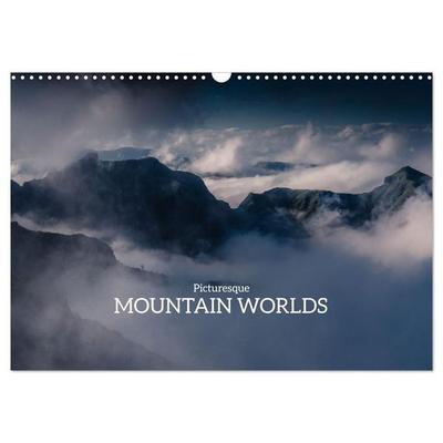 Picturesque Mountain Worlds (Wall Calendar 2027 DIN A3 landscape), CALVENDO 12 Month Wall Calendar