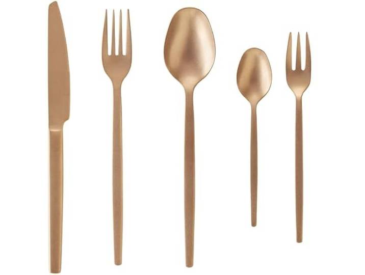 60 tlg. Besteckset ALEX BRONZE, mit bronze, matte PVD Beschichtung, Chromnickelstahl 18/10