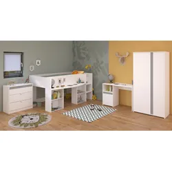 Parisot Kinderzimmer Set 4tlg "Pirouette 11"  Weiß