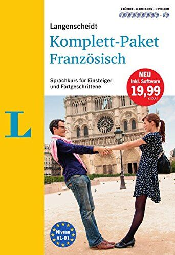 Redaktion Langenscheidt - Langenscheidt Komplett-Paket Französisch - Sprachkurs mit 2 Büchern, 8 Audio-CDs, 1 DVD-ROM, MP3-Download: Sprachkurs für Einsteiger und Fortgeschrittene (Langenscheidt Komplett-Paket ((NEU))) - Preis vom 09.10.2026 07:28:09 h