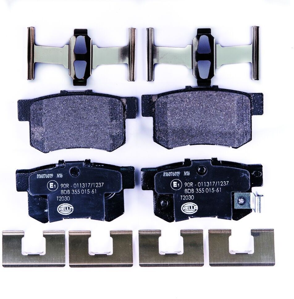 HELLA 8DB 355 015-611 Brake pad set