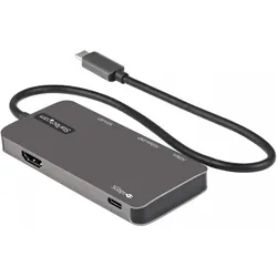 StarTech DKT30CHSDPD (USB-C), Dockingstation + USB Hub, Grau