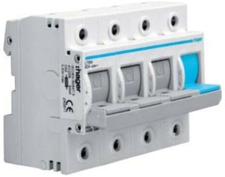 Hager Lasttrennschalter D02, 63A, 3-p L76M)