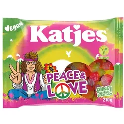 Katjes Fruchgummi »Peace & Love« 210g