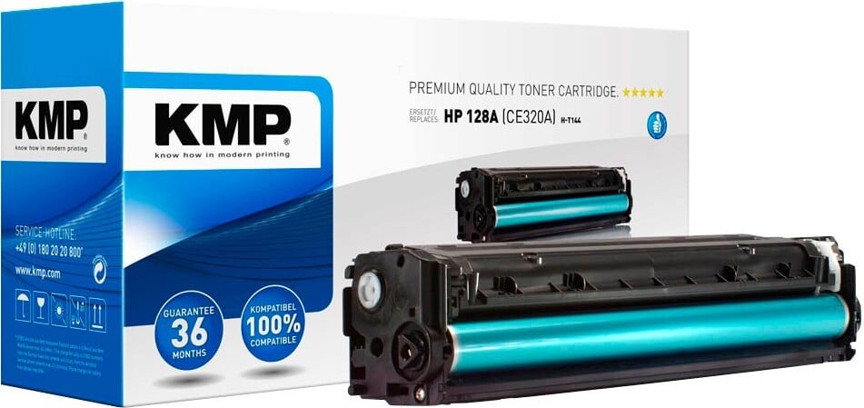 KMP H-T144 tonercartridge zwart compatibel met HP CE 320A