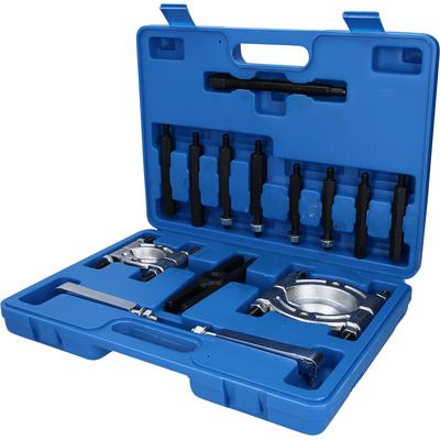 BRILLIANT TOOLS Spannbügel, Abzieher Abzieher-Satz für Kugellager mit Trennmesser, 10-tlg BT631100