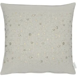Apelt Dekokissenhülle Sterne 6301 49x49 cm | taupe - grau
