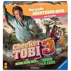 Ravensburger Spiel - Checker Tobi - Das große Abenteuer-Quiz - Kinderspiel ab 7 Jahre