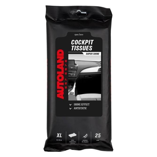 Autoland Damp Car Dashboard Wipes Shine (am00817)