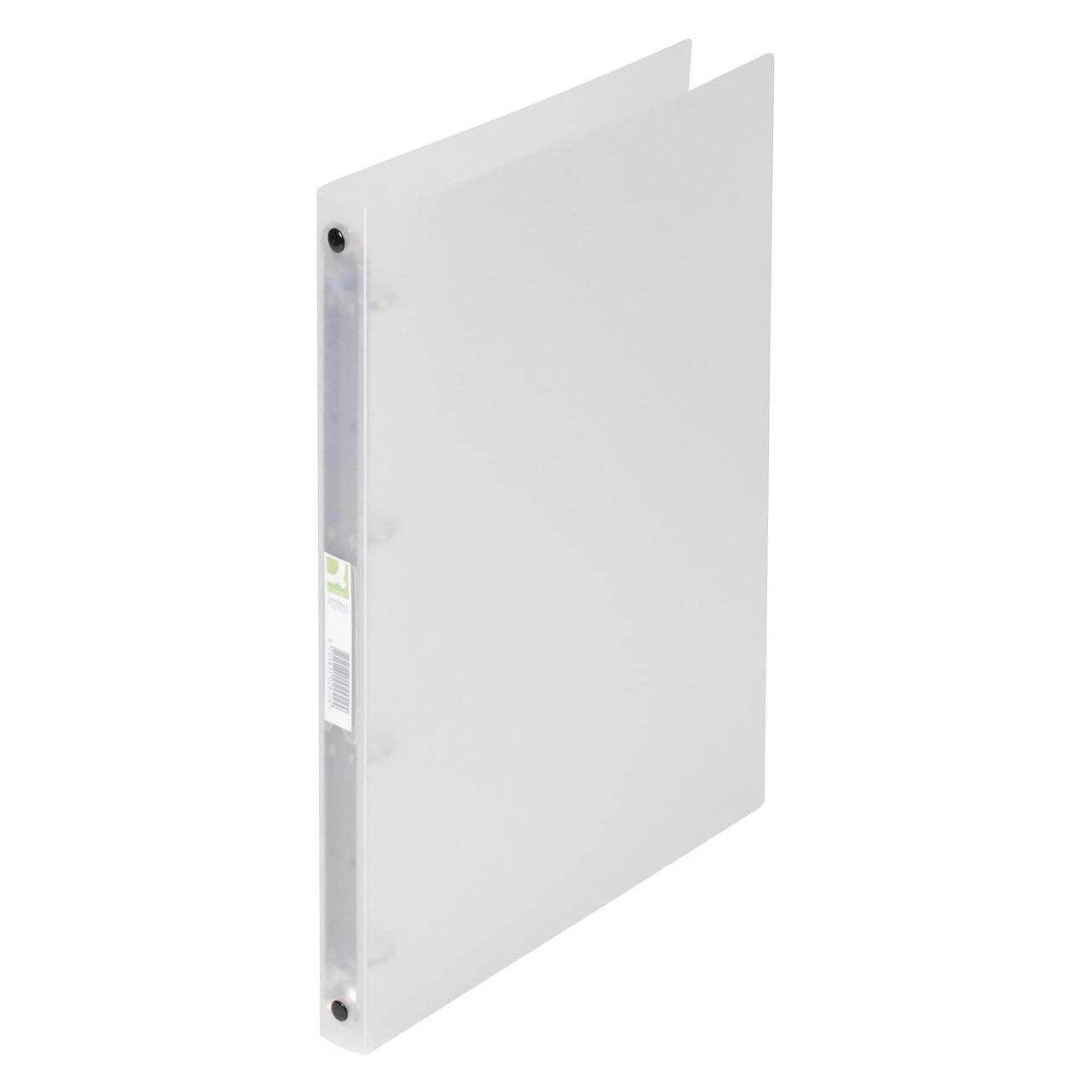 Q-Connect Ringmappe 16 mm A4 transparent (A4, 16 mm, 1 Stk.) (KF02922)