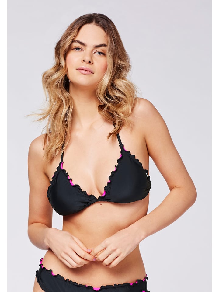 Chiemsee Bikini-Oberteil "Ivette" in Schwarz - 36