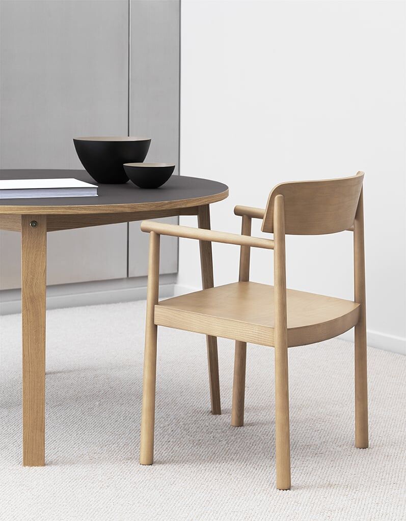 Normann Copenhagen Armlehnstuhl (Esche goldbraun) Esche goldbraun