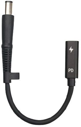 CoreParts USB-C DC Conversion Cable for HP Laptops, up to 100W - 7.4 x 5.0mm
