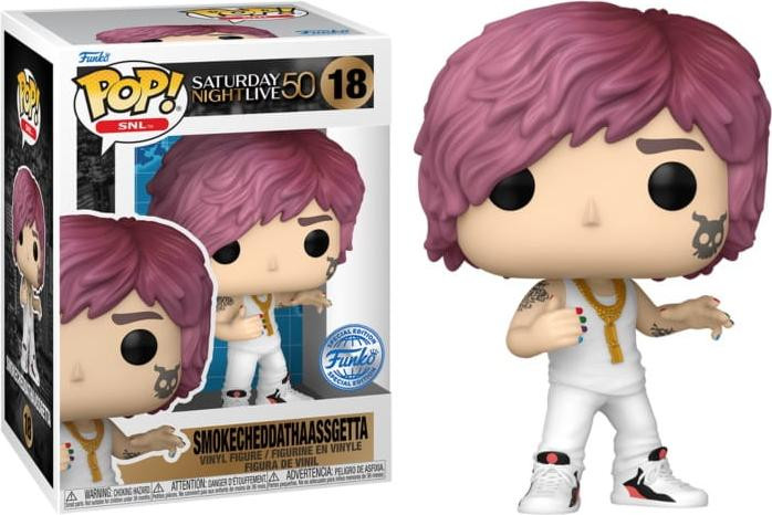 Funko POP Saturday Night Live 18 SmokeCheddaThaAssGetta Speciale Editie