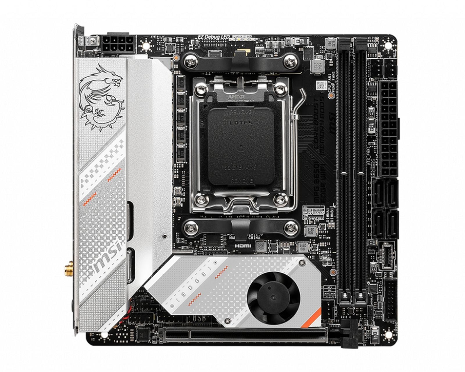 MSI MPG B650I EDGE WIFI Moederbord
