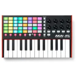 Akai APC Key25 MK2 (Controller), MIDI Controller, Schwarz, Rot