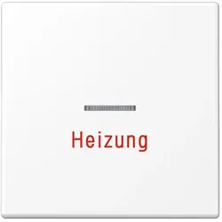 Jung Wippe mit "Heizung" (schneeweiß matt)