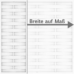 TraumGarten LONGLIFE ROMO Maßelement weiß