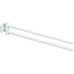 Kludi VELA S Doppel-Handtuchstange 2597753 Länge 440MM mattweiß