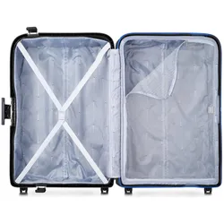 Delsey Moncey 4-Rollen Trolley 82 cm, Koffer, Schwarz