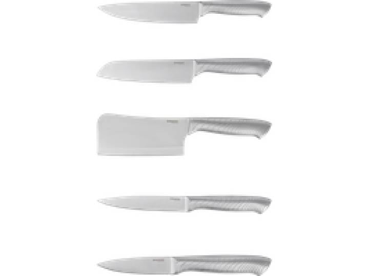 SILVERCREST® Set de couteaux en acier inoxydable, 5 pièces