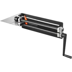 VEVOR Sickenmaschine Manuell 483 mm Ausladung bis 1,2 mm Blechstärke aus 45#-Stahl für Lüftungskanäle und Kfz-Blechreparaturen, Sickenwalze mit Präzisionsskala, Einstellbarem Anschlag und 5 Walzensätzen