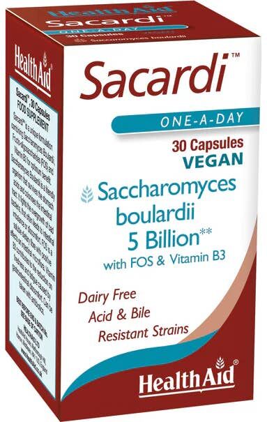 HealthAid Sacardi 30caps