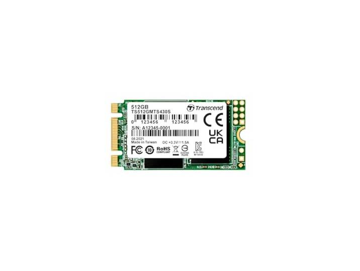 Transcend TS512GMTS430S 512GB M.2 SSD 430S SATA III 6Gb/s interface