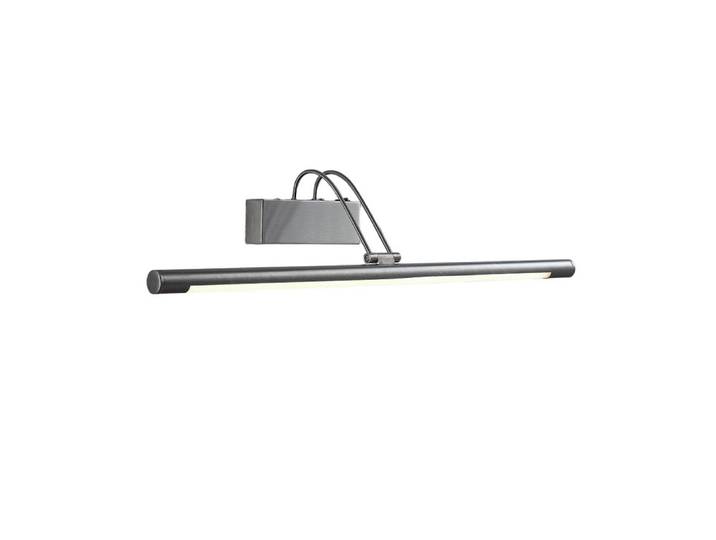 Applique murale led en métal gris