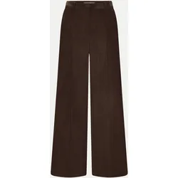 Wide-Leg Cordhose Shiloh Braun 40