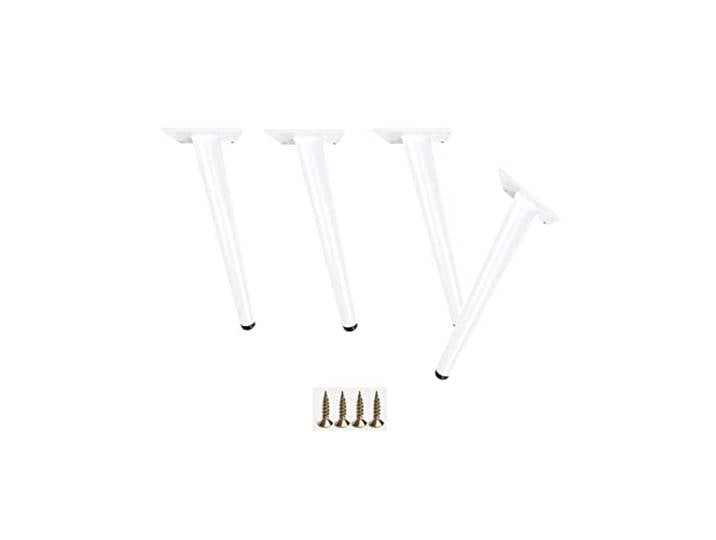 BNGFSDF Möbelfüße aus Metall, 4er-Pack Moderne Möbel-Sofabeine, industrielle Tischbeine aus Metall(30cm/11.8in)