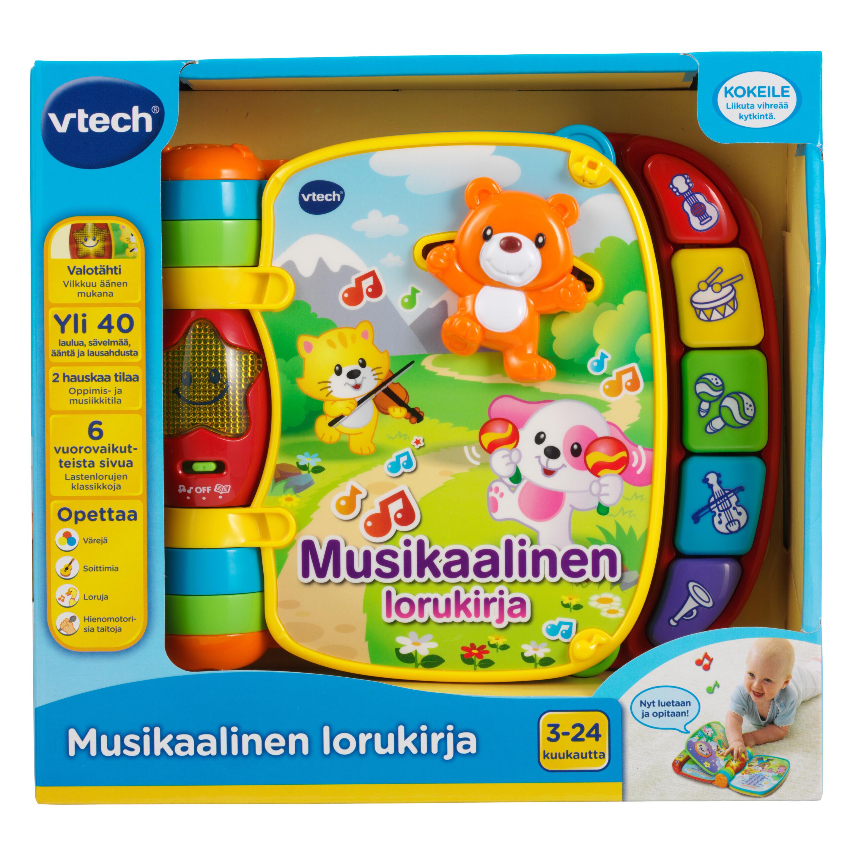 VTech Baby Musical nursery rhyme book, FI (Finnisch) (950-166731)