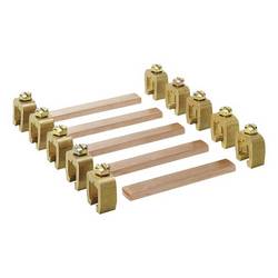 Hager UM05AR Hager UM05AR Sammelschienenverbinder 40mm universN 12x5mm 5polig f.FR Sammelschienenverbinder 5polig 250 A 1 St.