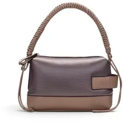Hispanitas für Damen. BI264947 Kompakte Handtasche taupe (OSFA), Stoff, Lässig, Polyurethan