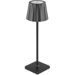 Stalgast LED-Tischleuchte kabellos mit Touch-Bedienung, dimmbar,  schwarz, H. 375 mm
