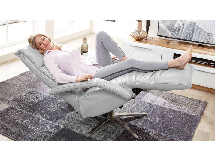 Echt Leder Relaxsessel Madrid mit Herz-Waage Funktion