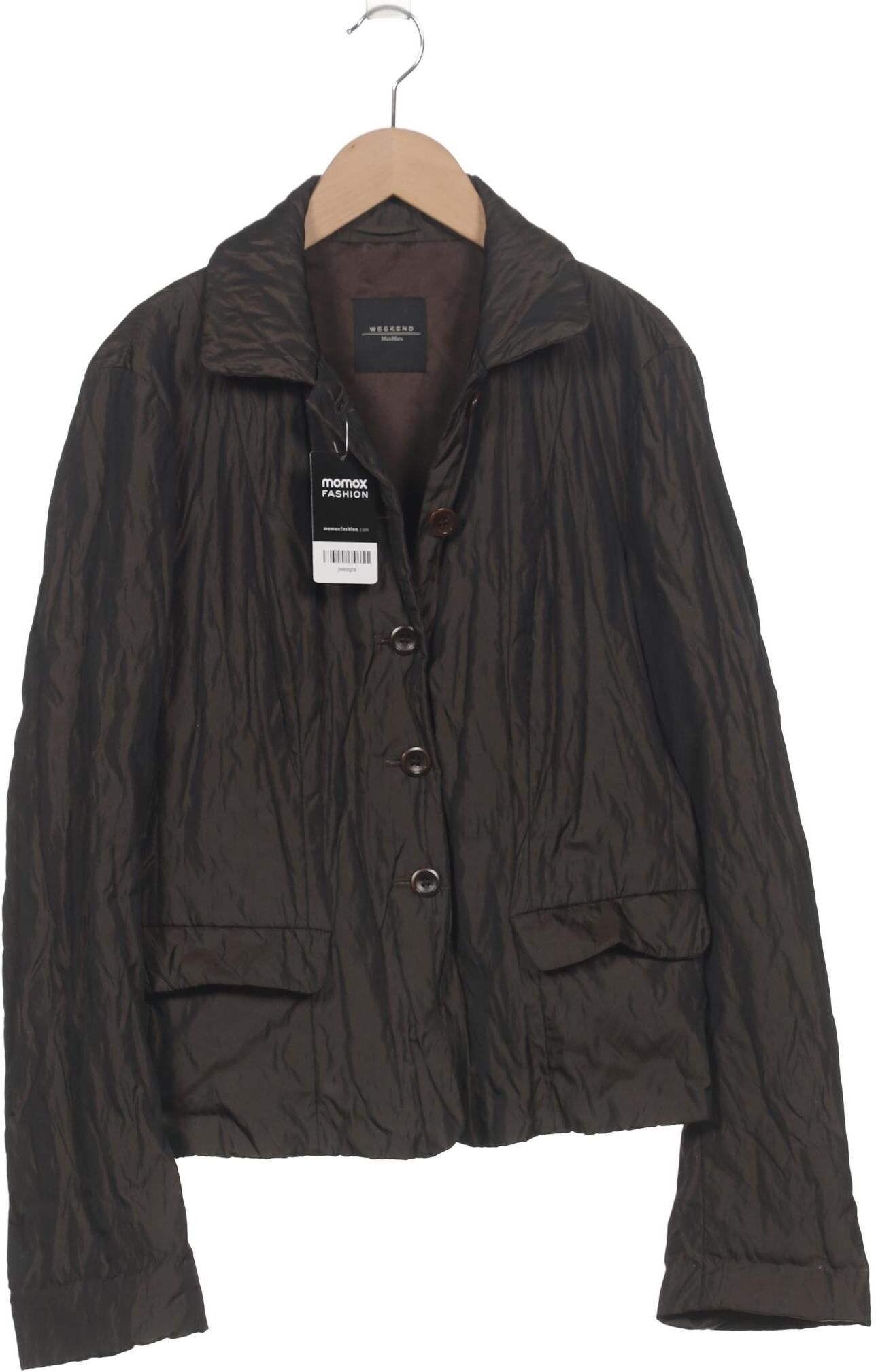 Weekend Max Mara Damen Jacke, Braun, Gr. EU 36 (IT 42), Synthetik - Second Hand