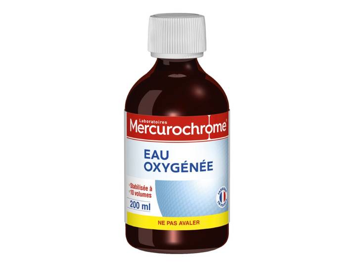 Mercurochrome Désinfectant Eau Oxygénée 200 ml