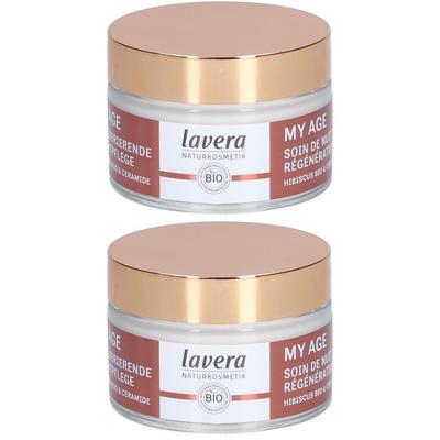 Lavera My Age regenerierende Nachtpflege dt 2x 2x50 ml Nachtcreme