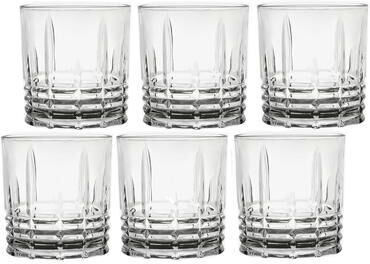 Lorren Home Trends 11 OZ Double Old Fashion Glass, Set of 6