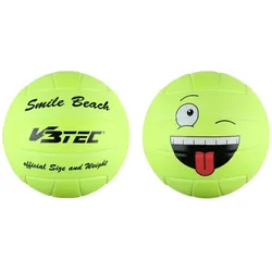 V3TEC Smile Beachvolleyball neongelb 5