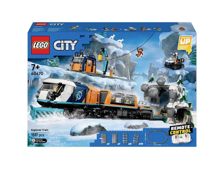 60470 LEGO® CITY Arktis-Polarexpress Spielbausteine