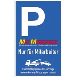 Parkplatzschild - Text, Symbol u. Logo nach Ihren Angaben, Alu, 250x400 mm