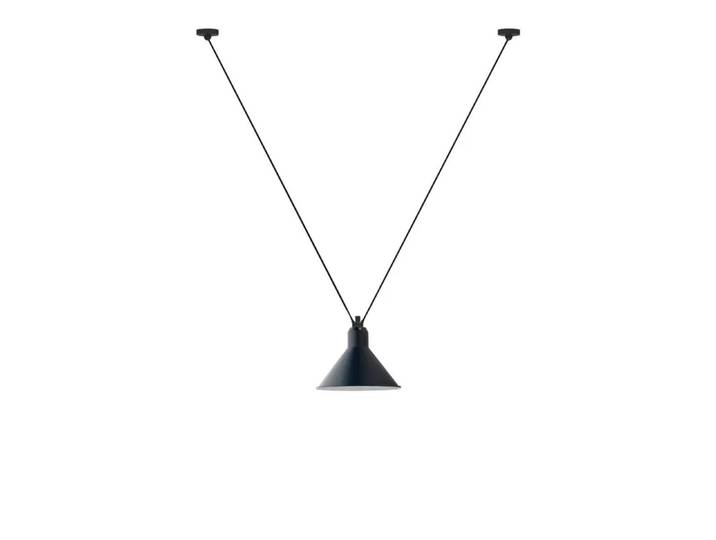 Lampe Gras 323 L Pendelleuchte, blau - DCW - Wohnzimmer - Metall